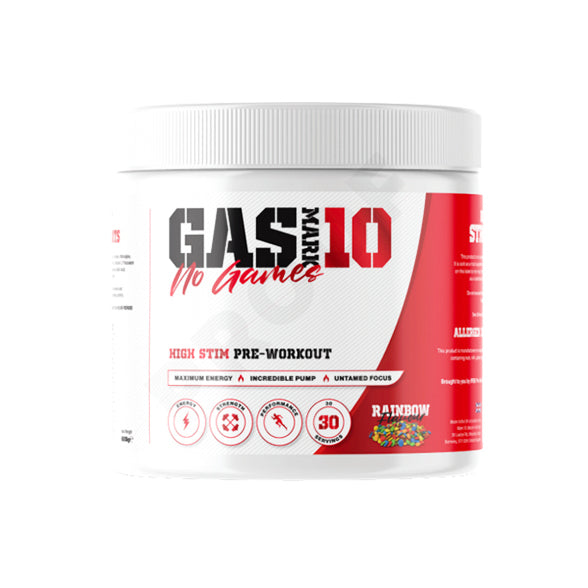 Gas Mark 10 No Games - High Stim Preworkout