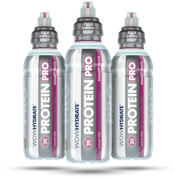 Wow Hydrate Protein water (12 x 500ml)