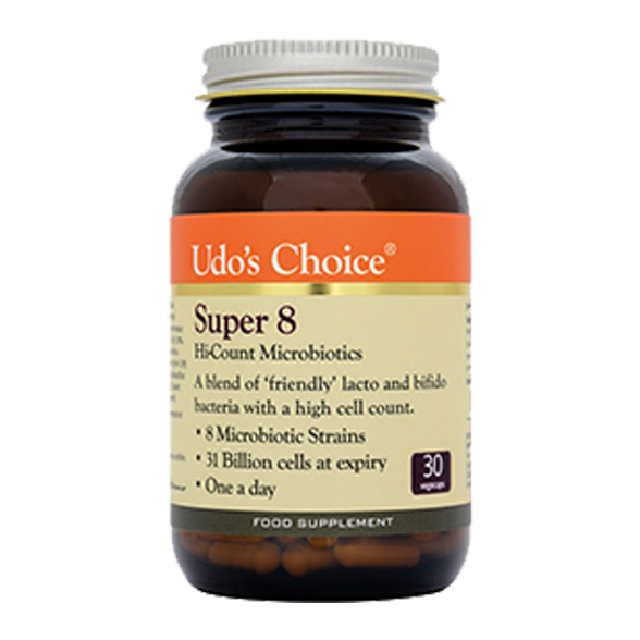 Super 8 - Immune - 8 Microbiotic Strains + Vit C