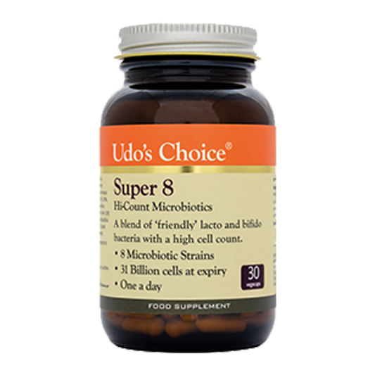 Super 8 - Immune - 8 Microbiotic Strains + Vit C